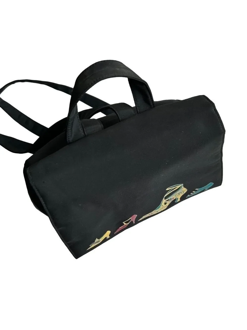 Andy Warhol Backpack with Shoe Graphics